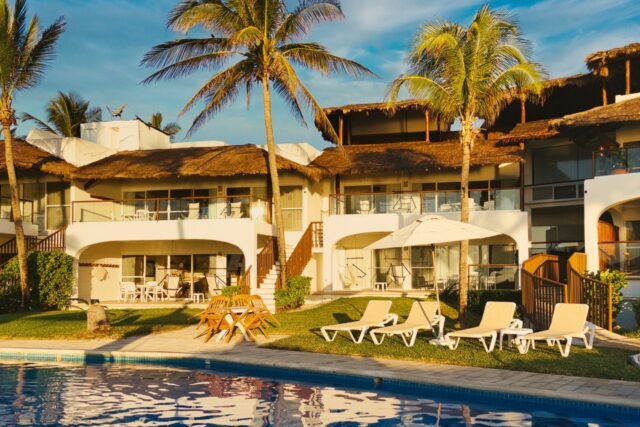 Beachfront condominio de 1 habitación